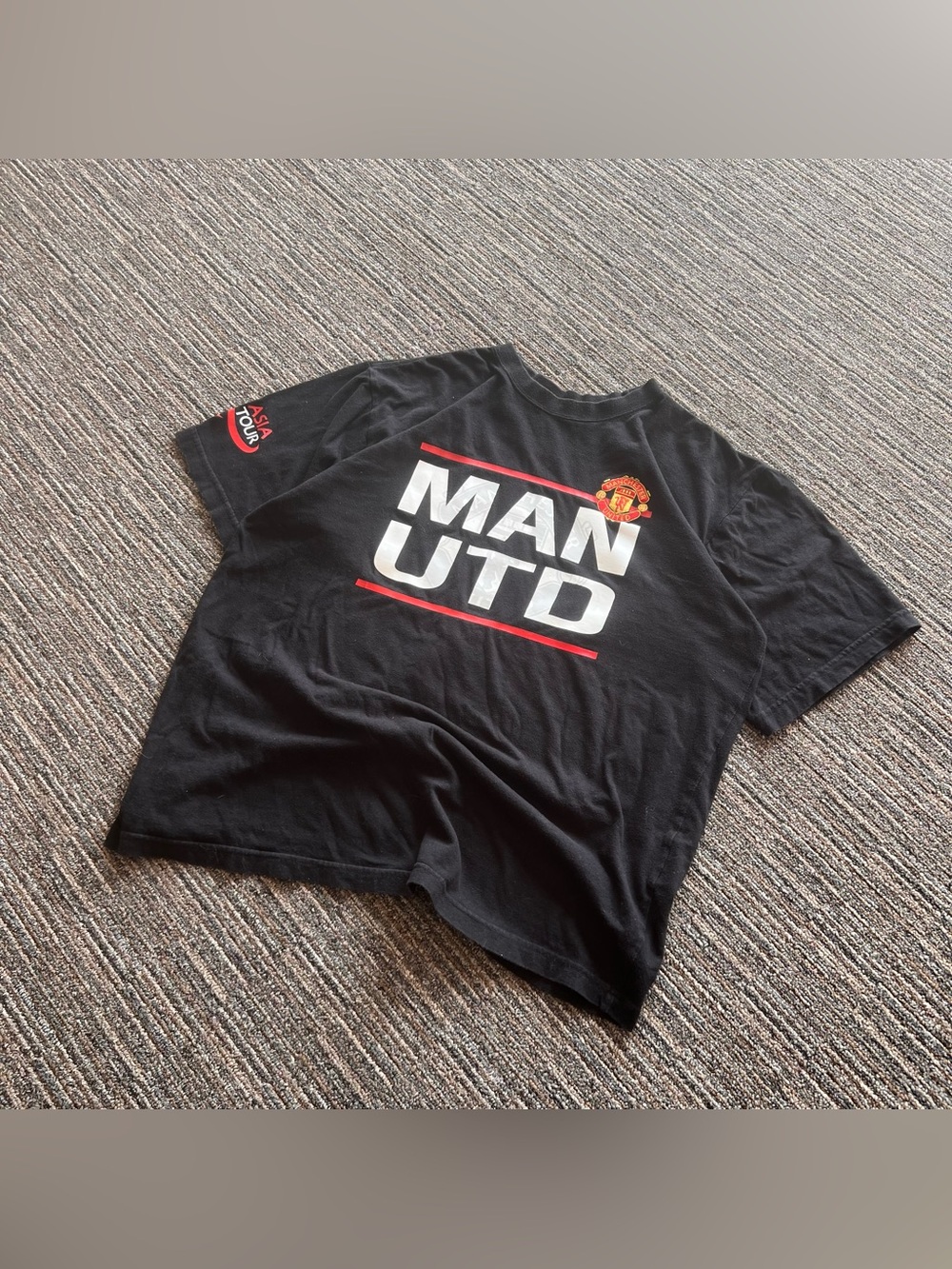 Y2K Vintage Manchester United 2007 Asia Tour Double sided